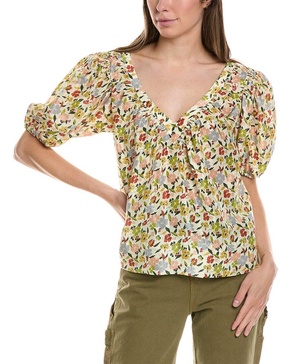 the bungalow silk top