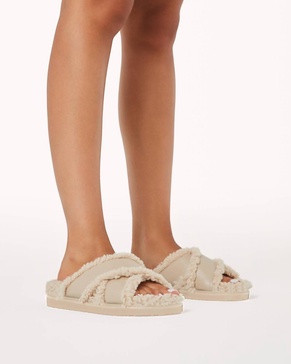 women's zelie slides in fawn