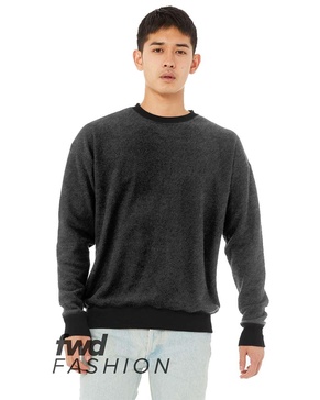 men's fwd fashion sueded drop shoulder sweatshirt