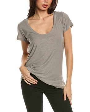 deep v-neck t-shirt