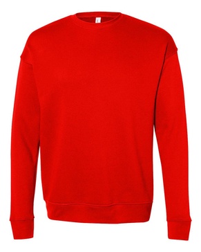 men's sponge fleece drop shoulder crewneck sweatshirt