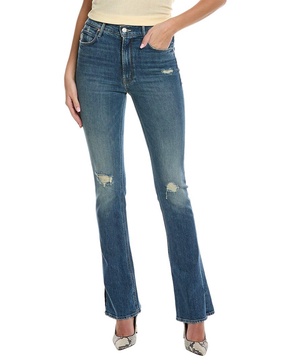 MOTHER Denim The High-Waist Runaway Slice Heel Morning Chores Skinny Flare
Jean