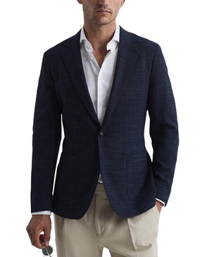 Reiss Seep Wool-Blend Jacket