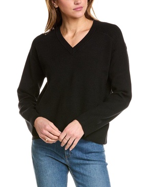 soft knit v-neck sweater