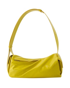 shoulder bag labauletto -  - leather - yellow