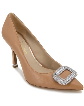 romi jewel leather pump