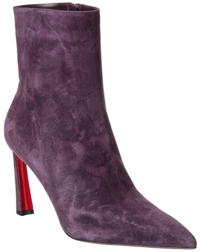 Christian Louboutin Condorax 85 Suede Bootie