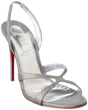 Christian Louboutin Emilie 100 Leather Slingback Sandal