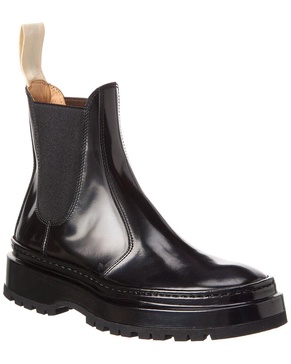 Jacquemus Les Chelsea Pavane Leather Bootie