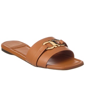 ferragamo leah ornament leather sandal