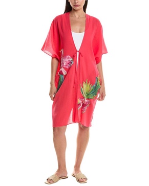 Natori Gauze Applique Cover-Up