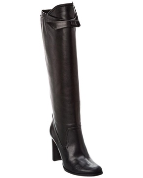 Alexandre Birman Clarita Saddlery 90 Leather Knee-High Boot