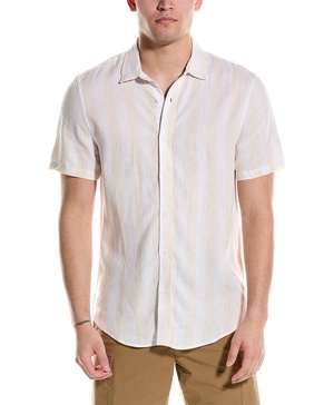 Onia Standard Linen-Blend Shirt