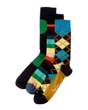 happy socks 3pk Classics Socks Gift Set