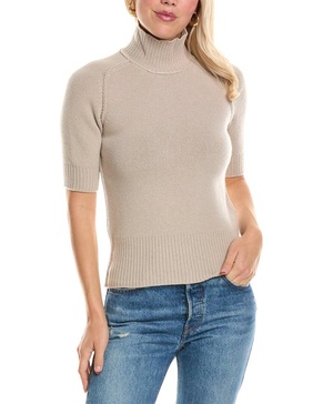 cindy wool & cashmere-blend top