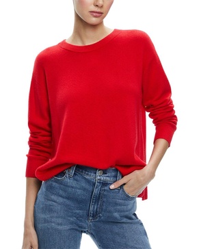 angie wool & cashmere-blend pullover