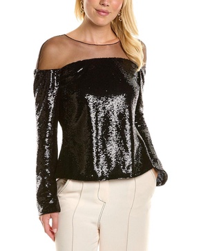 Carolina Herrera Sequin Blouse