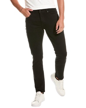 theo black relaxed tapered jean