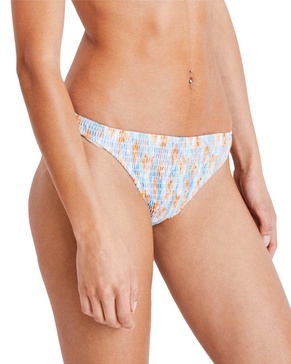 Tanya Taylor Valencia Smocked Bikini Bottom