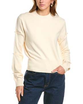 babysoft pearl sleeve sweater