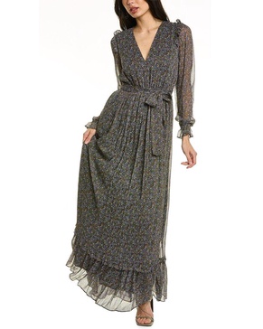 ditsy maxi dress