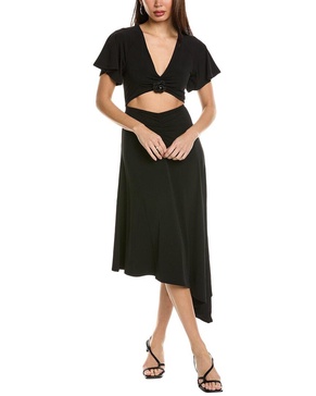 WeWoreWhat Cutout Midi Dress