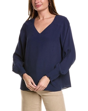 Sail to Sable V-Neck Top