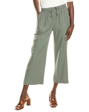 linen-blend pant