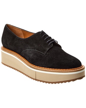 Clergerie Breme Suede Platform Loafer