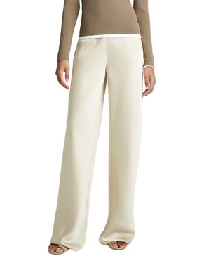 Vince High Waist Satin Bias Pant