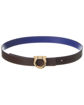 ferragamo gancini torchon reversible & adjustable leather belt