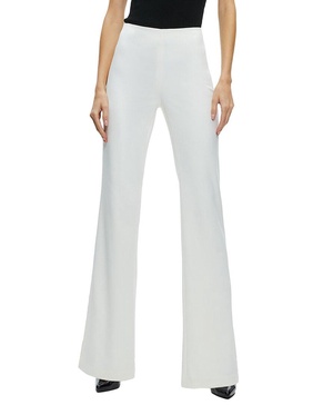 alice + olivia Lara Mr Side Stripe Slit Pant