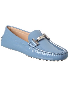 tod’s gommini double t patent loafer