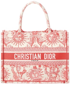 dior book large canvas tote