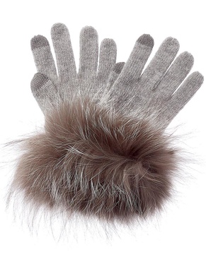 tech cashmere gloves