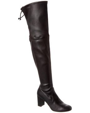 Stuart Weitzman Sofia City 75 Leather Over-The-Knee Boot