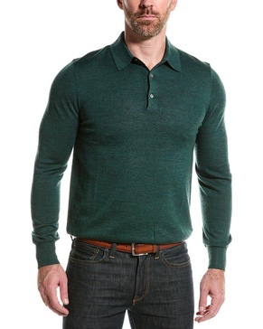 wool polo sweater