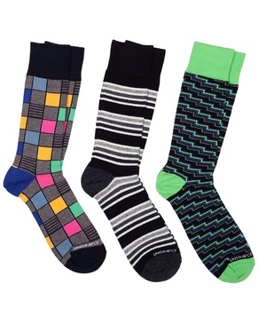 set of 3 crew sock