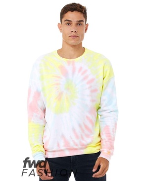 men's fwd fashion tie-dyed crewneck sweatshirt