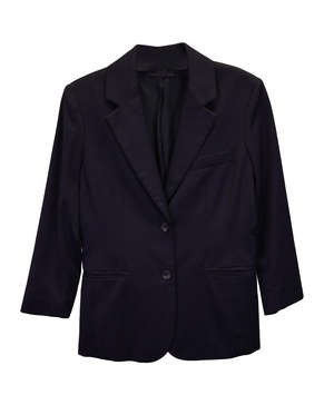 blazer in navy wool