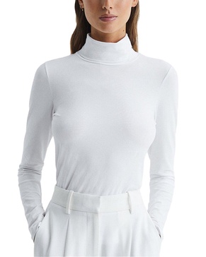 phoebe jersey rollneck top