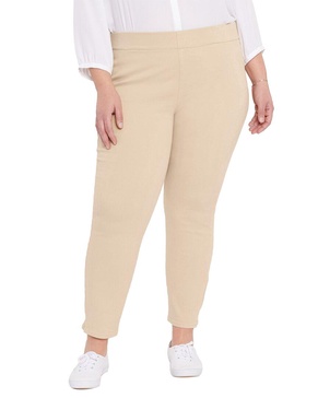 plus pull on marisol warm sand relaxed jean