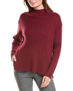 EILEEN FISHER Turtleneck Wool Sweater