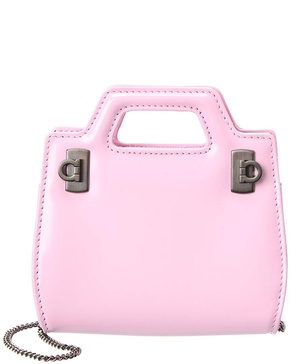 ferragamo wanda leather micro bag