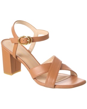 Stuart Weitzman Analeigh 75 Leather Sandal