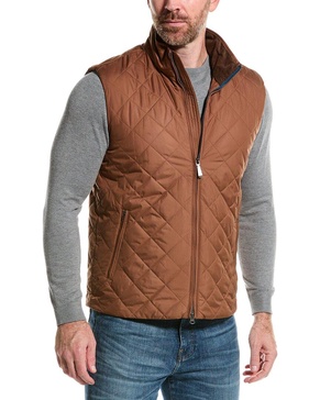 diamond quilted vest