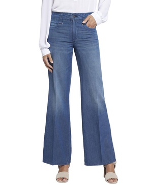 NYDJ Teresa Mission Blue Wide Leg Jean