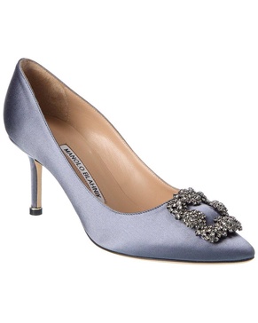 Manolo Blahnik Hangisi 70 Satin Pump