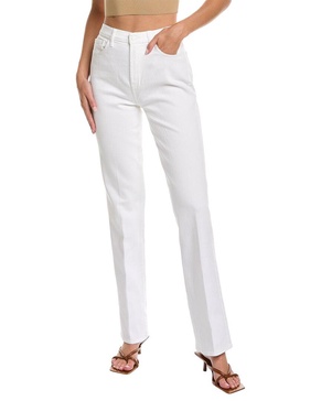 clean white original bootcut jean