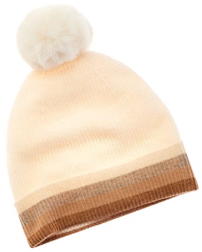 Scott & Scott London Rainbow Pom Cashmere Hat